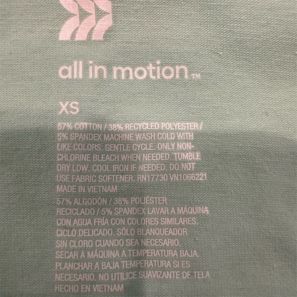 All in Motion Women's Mint Green Racerback Tank Top XS Sleeveless Casual Summer - Picture 5 of 10